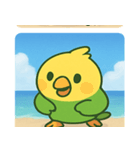 海のインコ@SFW（個別スタンプ：10）