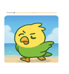 海のインコ@SFW（個別スタンプ：24）
