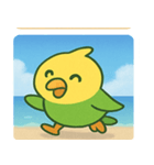 海のインコ@SFW（個別スタンプ：27）