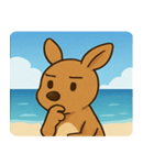 海のワラビー@SFW（個別スタンプ：24）