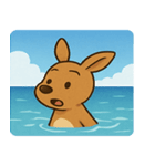 海のワラビー@SFW（個別スタンプ：28）