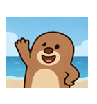 海のモグラ@SFW（個別スタンプ：9）