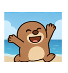 海のモグラ@SFW（個別スタンプ：10）