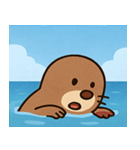 海のモグラ@SFW（個別スタンプ：12）