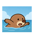 海のモグラ@SFW（個別スタンプ：16）