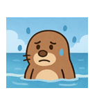 海のモグラ@SFW（個別スタンプ：28）