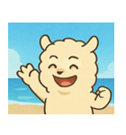 海のヒツジ@SFW（個別スタンプ：1）