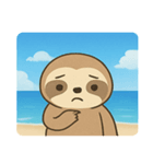 海のナマケモノ@SFW（個別スタンプ：4）