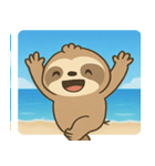 海のナマケモノ@SFW（個別スタンプ：7）