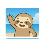 海のナマケモノ@SFW（個別スタンプ：9）