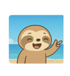 海のナマケモノ@SFW（個別スタンプ：17）