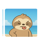 海のナマケモノ@SFW（個別スタンプ：18）