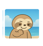 海のナマケモノ@SFW（個別スタンプ：19）