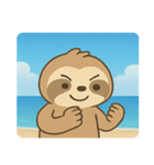 海のナマケモノ@SFW（個別スタンプ：20）