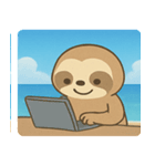 海のナマケモノ@SFW（個別スタンプ：27）