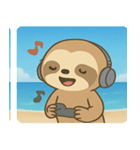 海のナマケモノ@SFW（個別スタンプ：30）