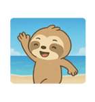 海のナマケモノ@SFW（個別スタンプ：32）