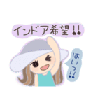 少し★夏が苦手なお姉さん（個別スタンプ：8）