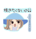 少し★夏が苦手なお姉さん（個別スタンプ：10）