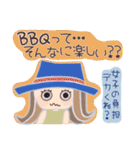 少し★夏が苦手なお姉さん（個別スタンプ：21）