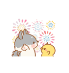 【納涼】しばワンコの夏を楽しむスタンプ（個別スタンプ：25）