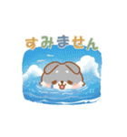 【納涼】しばワンコの夏を楽しむスタンプ（個別スタンプ：36）