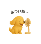 いろんなワンちゃん3Dスタンプ！日常編⑥（個別スタンプ：24）