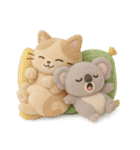 ちっちゃいコアラくんのぬいぐるみ。（個別スタンプ：5）