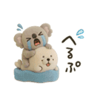 ちっちゃいコアラくんのぬいぐるみ。（個別スタンプ：17）