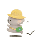 ちっちゃいコアラくんのぬいぐるみ。（個別スタンプ：19）