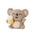 ちっちゃいコアラくんのぬいぐるみ。（個別スタンプ：25）