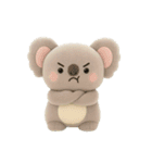 ちっちゃいコアラくんのぬいぐるみ。（個別スタンプ：34）