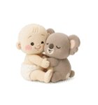 ちっちゃいコアラくんのぬいぐるみ。（個別スタンプ：37）