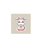 ほっこり可愛いウサギの癒しスタンプ（個別スタンプ：34）