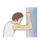 ジムの後のなんちゃって文系（個別スタンプ：12）