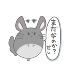 チンチラのぽんさんスタンプ5（個別スタンプ：4）