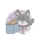 チンチラのぽんさんスタンプ5（個別スタンプ：15）