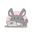 チンチラのぽんさんスタンプ5（個別スタンプ：17）