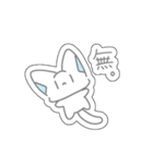 パステルにゃんこ(シール風スタンプ！)（個別スタンプ：11）