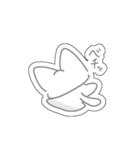 パステルにゃんこ(シール風スタンプ！)（個別スタンプ：25）