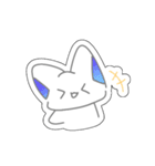 パステルにゃんこ(シール風スタンプ！)（個別スタンプ：37）