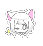 パステルにゃんこ(シール風スタンプ！)（個別スタンプ：39）