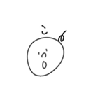 まんまる。のあいうえお①（個別スタンプ：10）