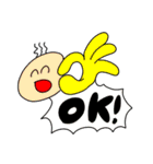 シュールスタンプ001（個別スタンプ：1）