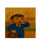 ふんわり粘土な毎日（個別スタンプ：15）