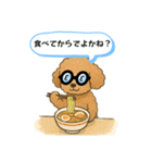 博多弁のトイプードル（個別スタンプ：4）