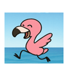 海のフラミンゴ@SFW（個別スタンプ：26）