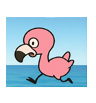 海のフラミンゴ@SFW（個別スタンプ：27）