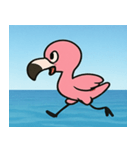 海のフラミンゴ@SFW（個別スタンプ：29）