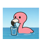 海のフラミンゴ@SFW（個別スタンプ：31）